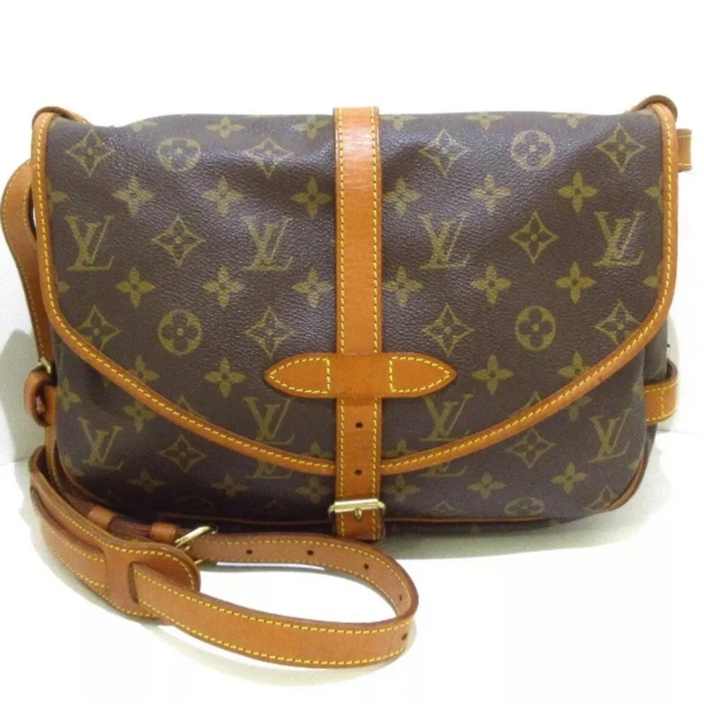 💎✨BEAUTIFUL ✨💎 CROSSBODY LOUIS VUITTON SAUMUR PM - Picture 2 of 15